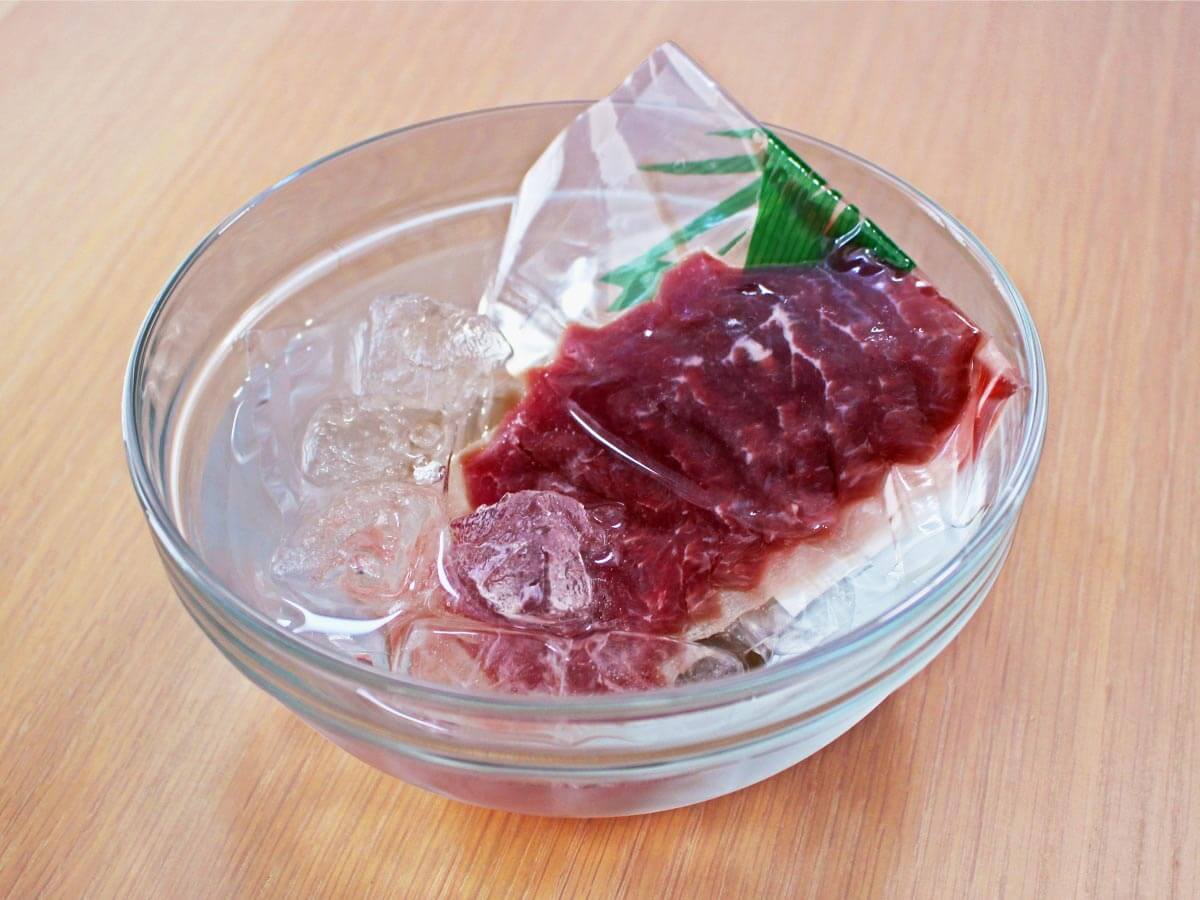 解凍方法イメージ