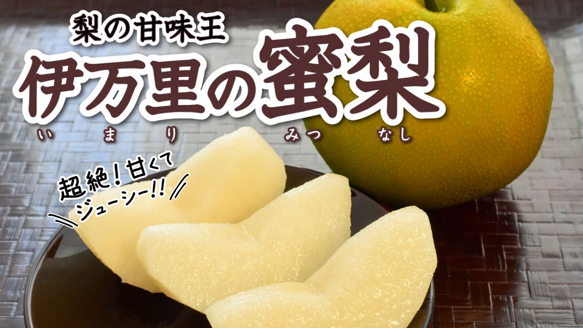 佐賀県産「伊万里の蜜梨」甘太