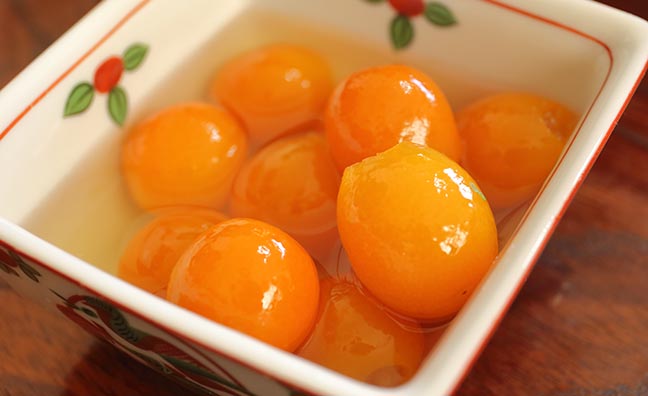 金柑の王道！甘露煮