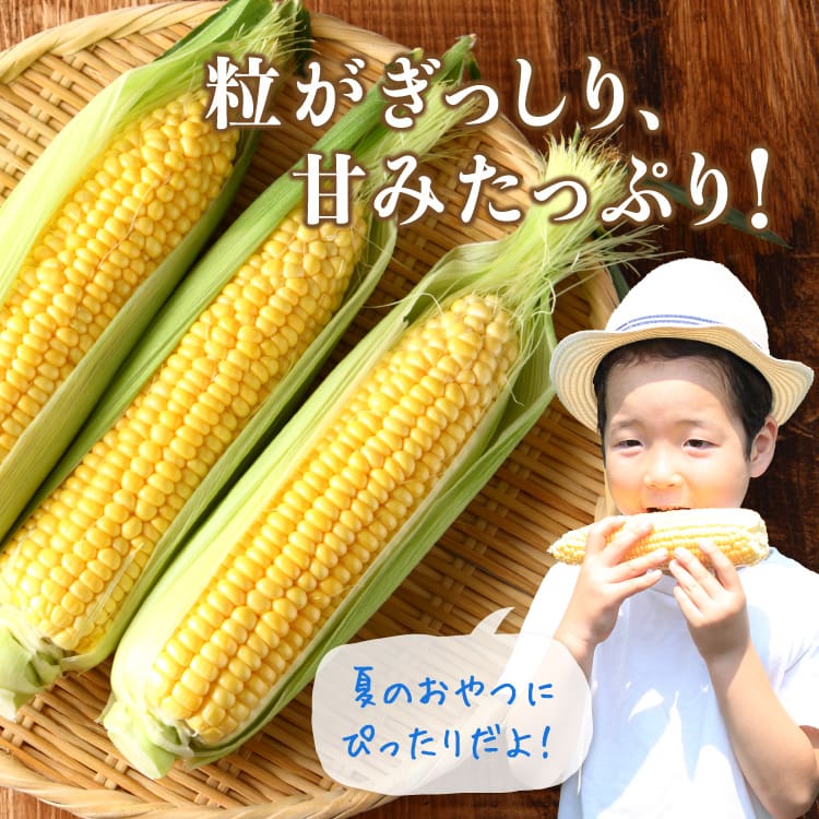粒がぎっしり、甘みたっぷり!