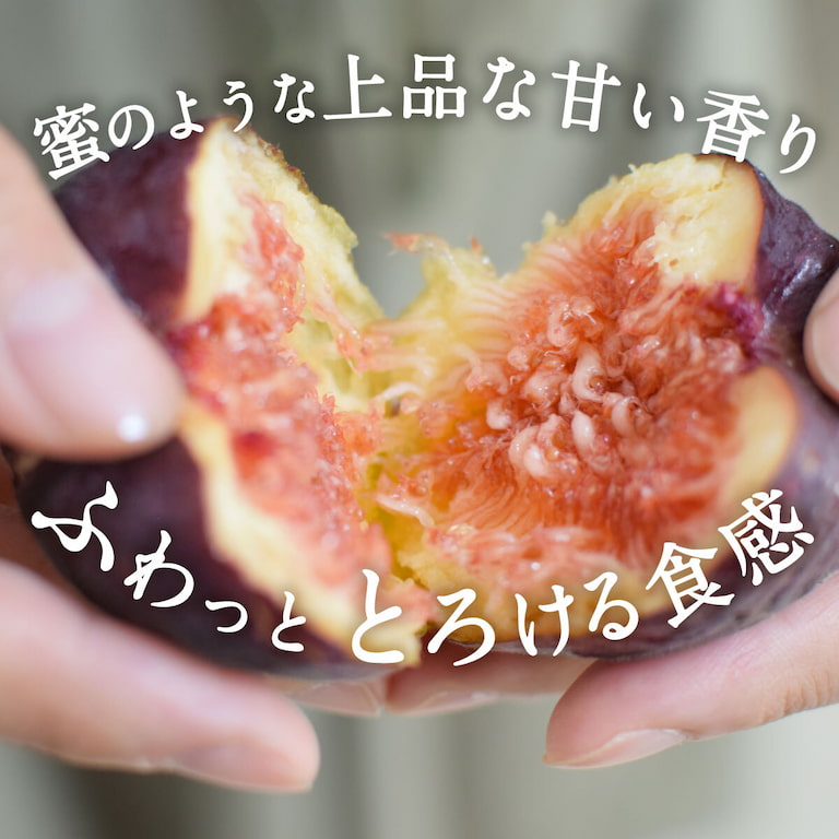 とよみつひめのとろけるような食感をお楽しみください